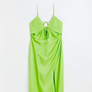 H&M Vneck cutout dress